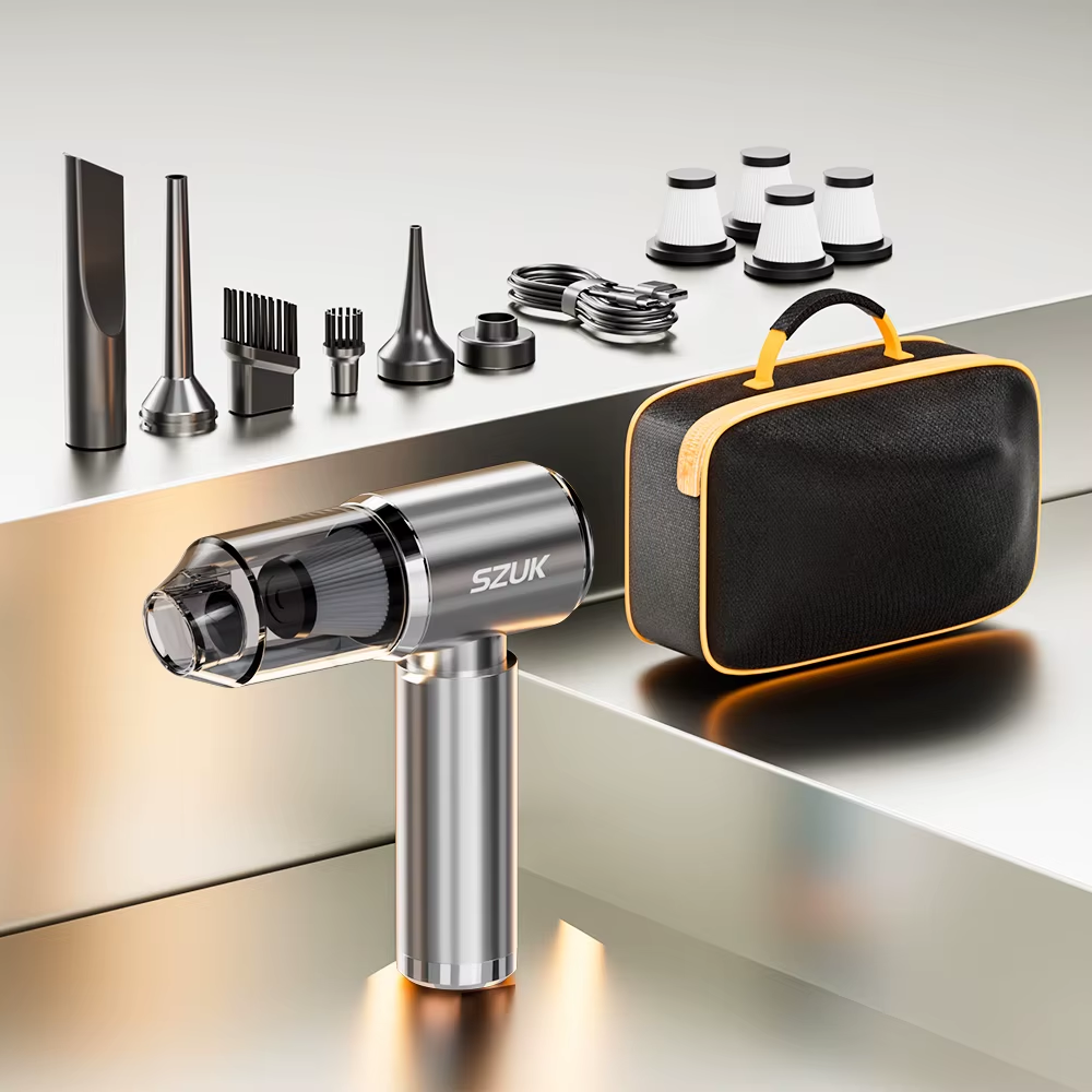 Wireless Car Vacuum 165000Pa — Powerful Suction